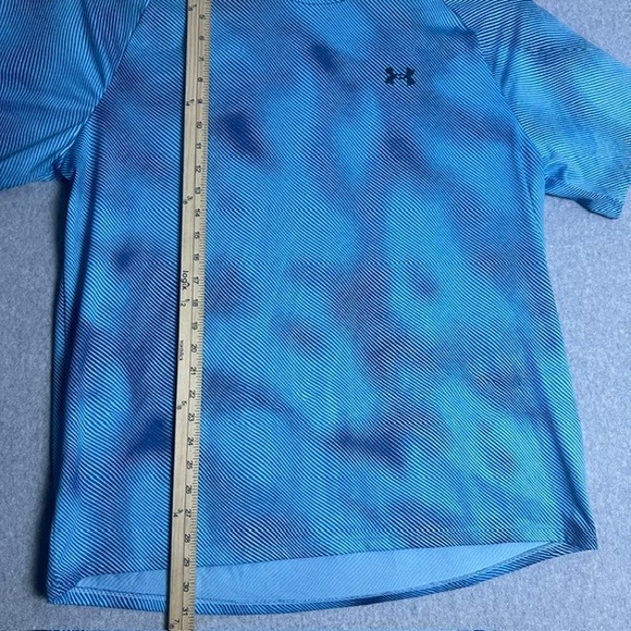 Under Armour Blue Tech Tee Athletic Training Shirt Size XXL - Picture 7 of 7